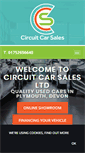 Mobile Screenshot of circuitcarsales.co.uk